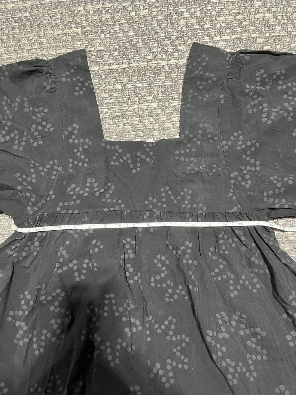 Anthropology | Puff-Sleeve Cotton Romper - Picture 16 of 16